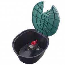 CUTIE ROTUNDA PENTRU GRADINA CU ROBINET PENTRU FURTUN ¾’’